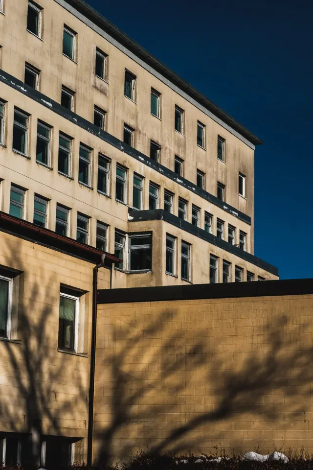 Fasaden på det tidligere sykehuset i Tordenskjolds gate 65